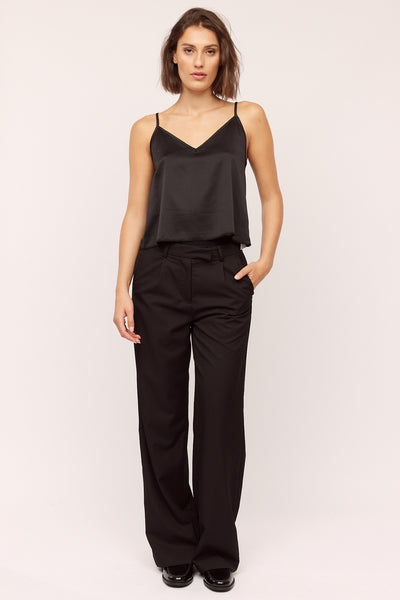 Buy BINYA Exclusive Black Mito Trousers - Peach Black At 48% Off
