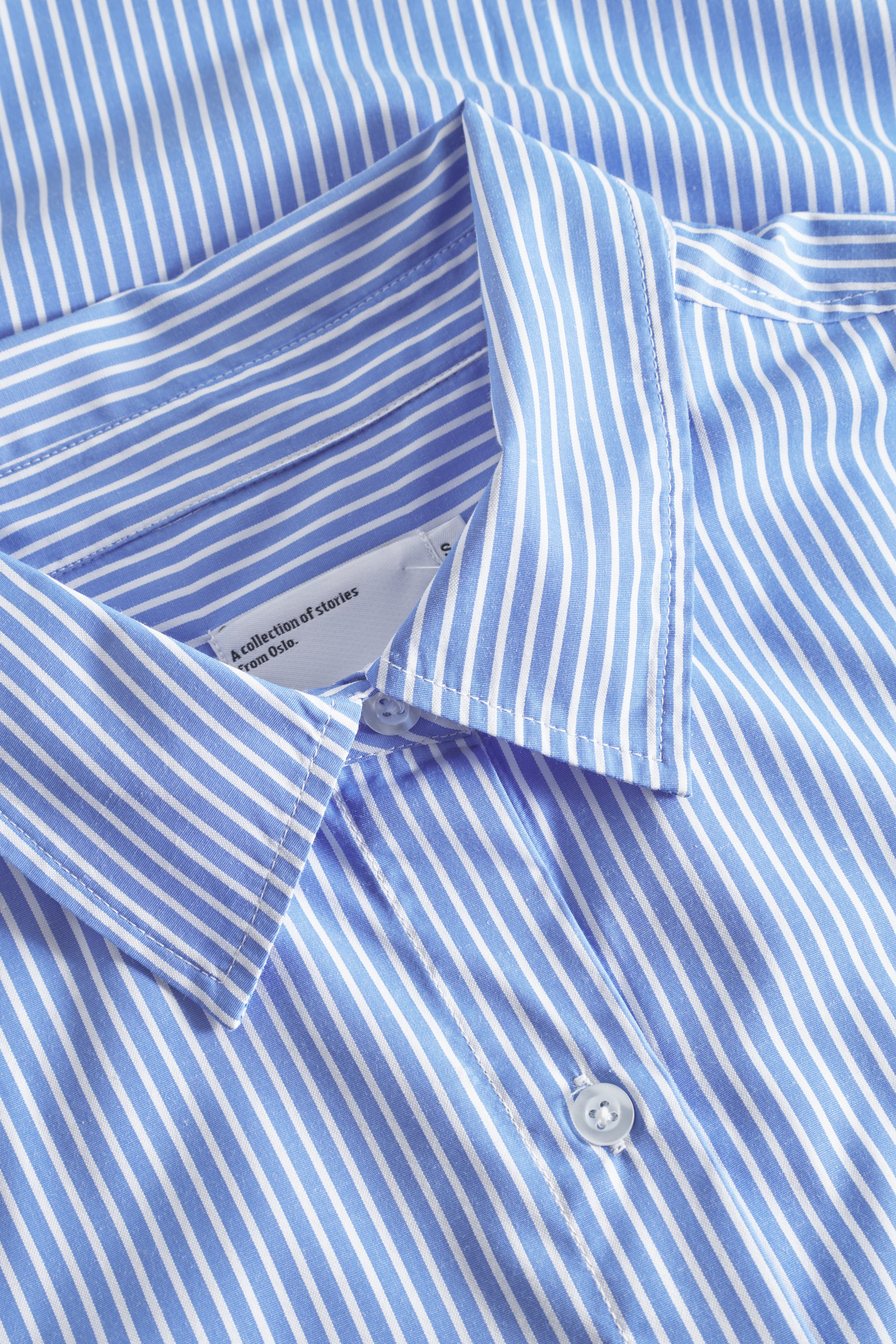 Sail Shirt Bright Blue Stripe Once Untold